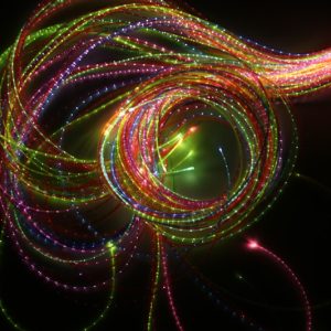 Rainbow Fibre Optic Lights